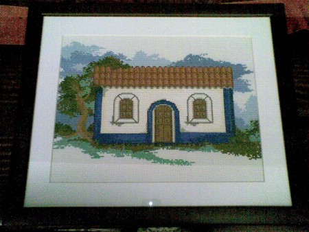 Casas do Melhor de Portugal em ponto de cruz